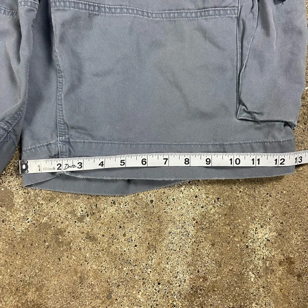 Vintage 90s Polo Ralph Lauren Cargo Shorts Size 40 Blue Loose Fit Casual Wear